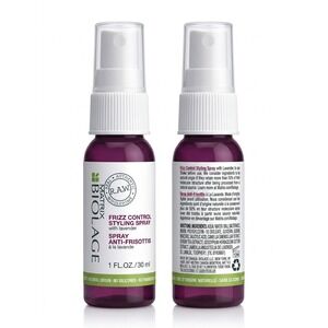 Matrix Biolage RAW Frizz Control Styling Spray Lavender Travel Size 1 oz New